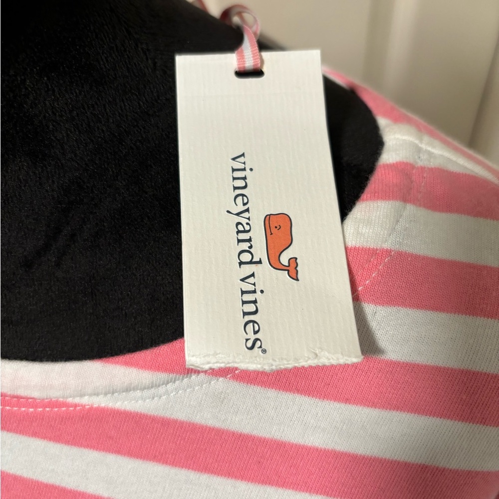 NWT Vineyard Vines Mix Stripe Cotton Knit Top - Picture 5 of 7
